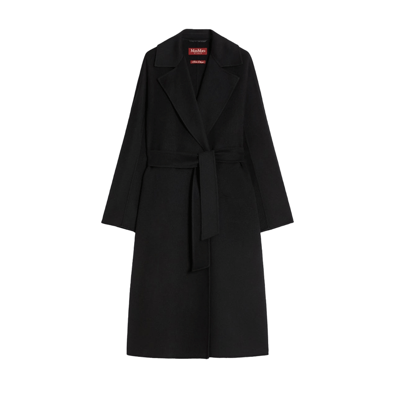 Max Mara Keless Black Wool Coat 26016111600 007