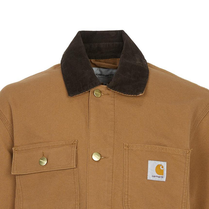 Carhartt Michigan Men’s Jacket Black Cotton Canvas Workwear Jacket