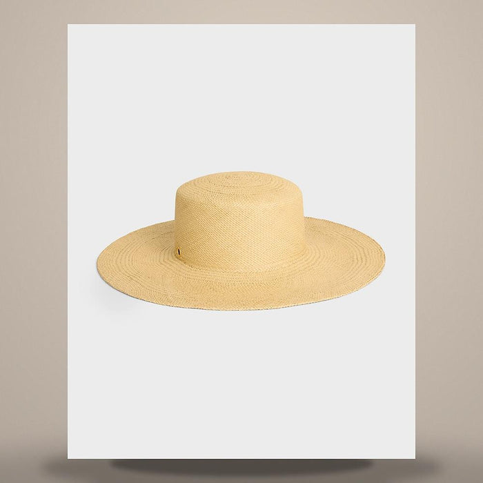 CELINE Natural Straw Ribbon Bucket Hat AA0IY545I 03NA