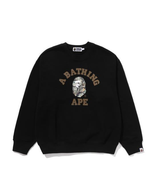 BAPE Black Long Sleeve Sweatshirt 0ZXSWM301131 PBKX