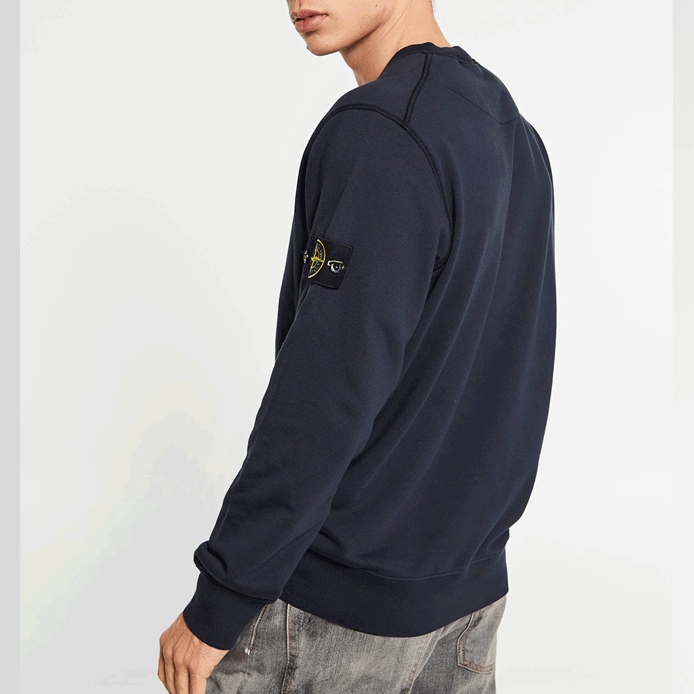STONE ISLAND Men’s Cotton Sweatshirt 6100044 S0051 V0020