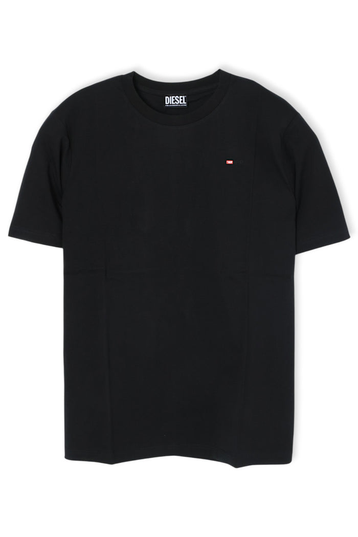 DIESEL Black Short Sleeve T-Shirt Unisex