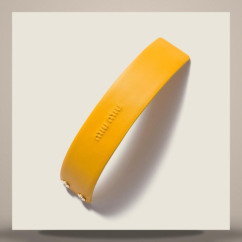 Miu Miu Leather Bracelet 5IB827 2G9Q F065Y