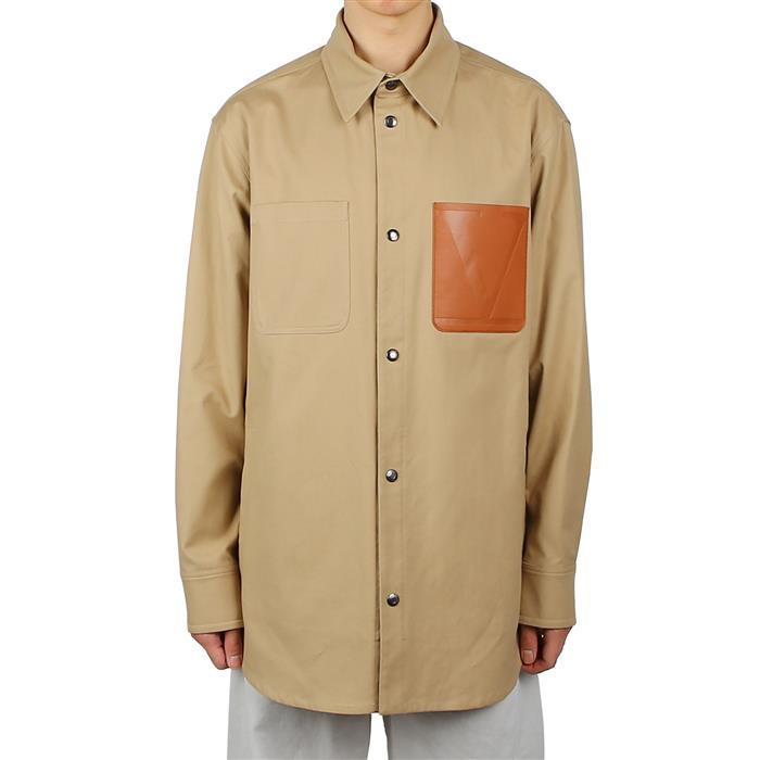 VALENTINO Garavani Shirt Jacket Men Long Sleeve White