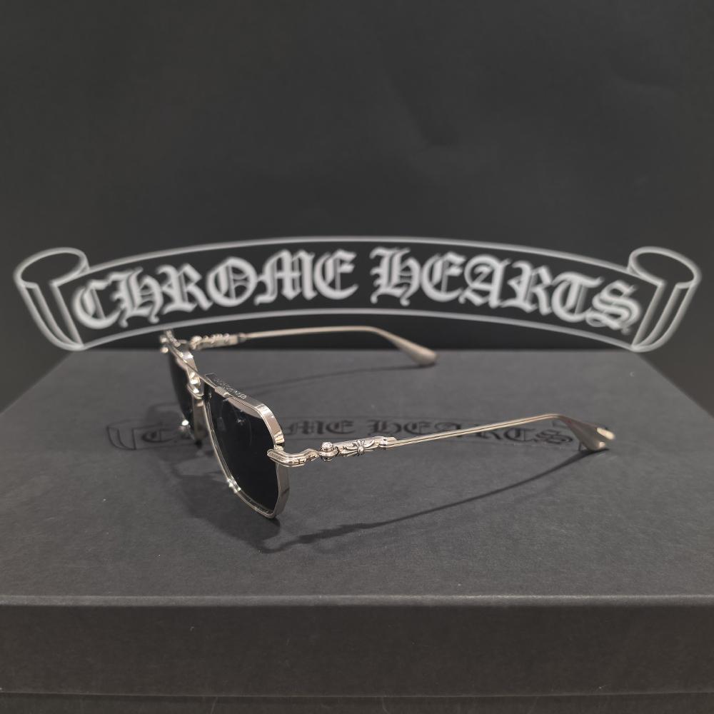 Chrome Hearts Punk Silver-Tone Sunglasses Glasses