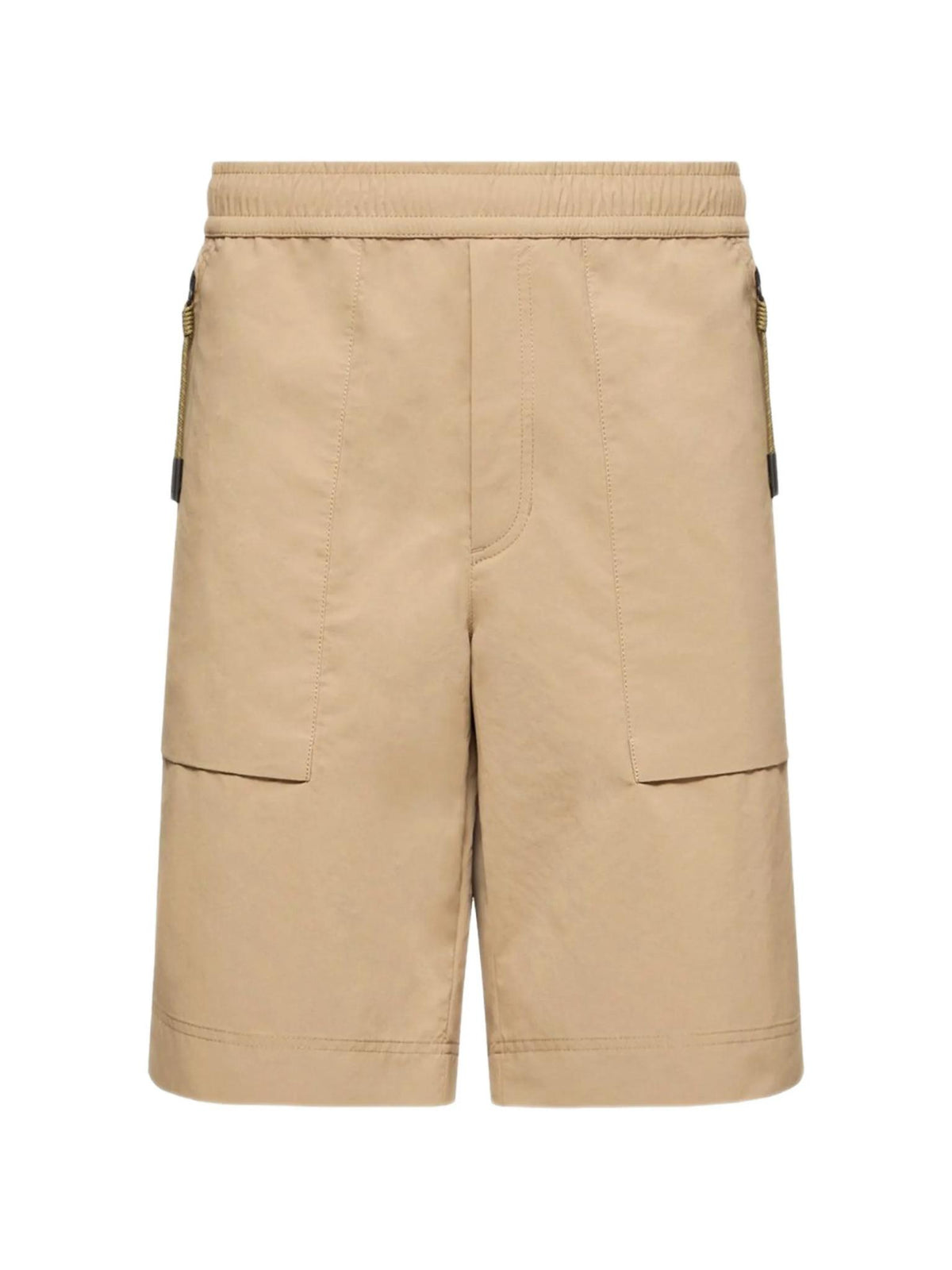 Moncler Nylon Colorblock Drawstring Men's Shorts