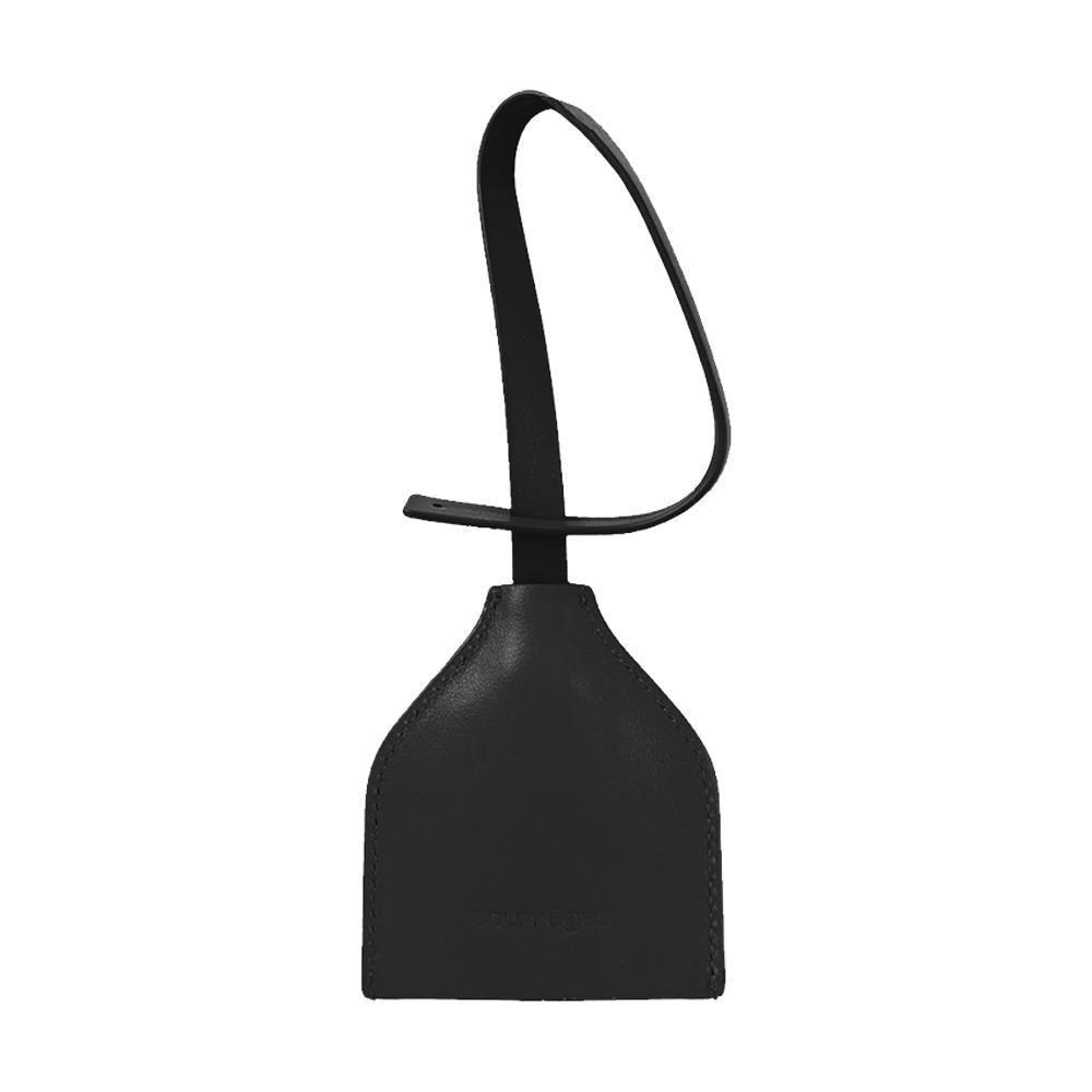 courreges Signature Logo Black Keyring 125APM023CR0065 9999