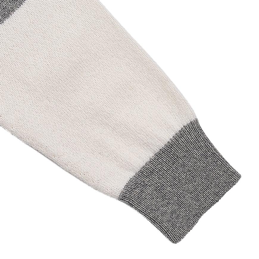 THOM BROWNE Men's 4-Bar Stripe Wool Crewneck Sweater MKA467A Y1026 100