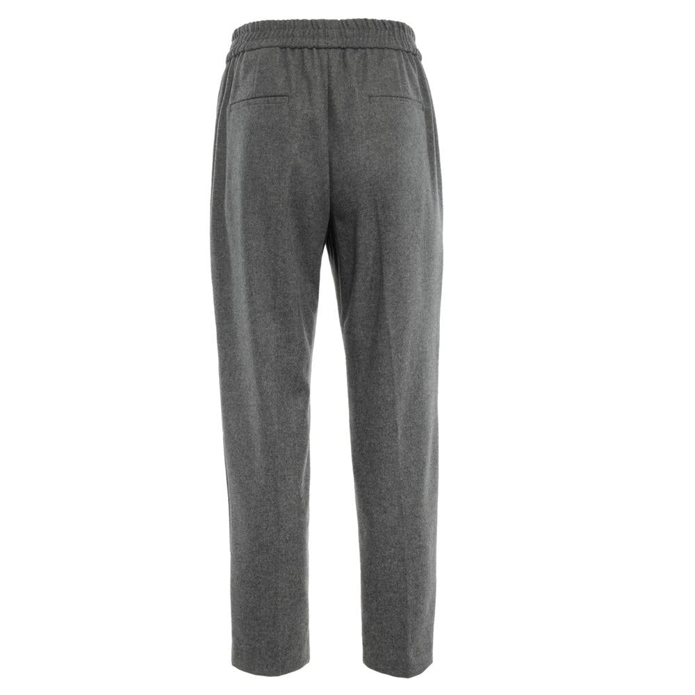 Moncler Women's Gray Logo Patch Track Pants 2A000 17 5975E 989