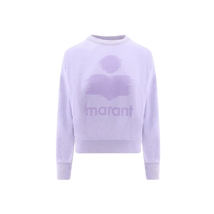 Isabel Marant Brushed Fleece MOBYLI Sweatshirt Baby Lilac