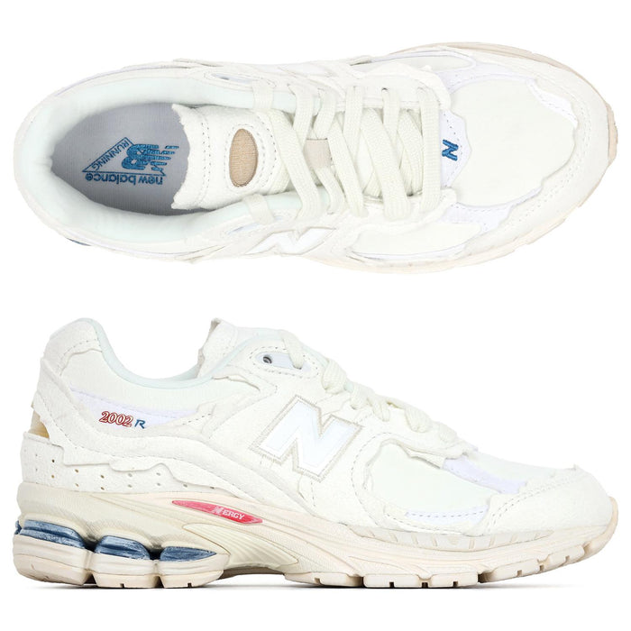 New Balance White 2002R Protection Pack Low-Top Sneakers