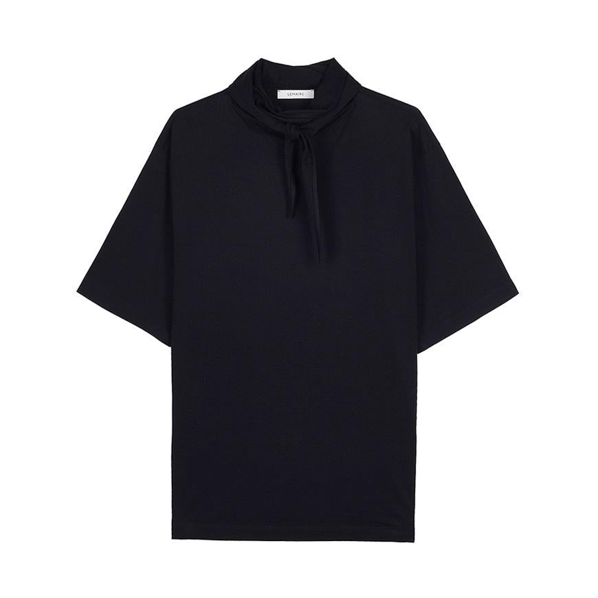 Lemaire Women’s Jersey Poulard T-Shirt TS0030 LJ1018 BK999