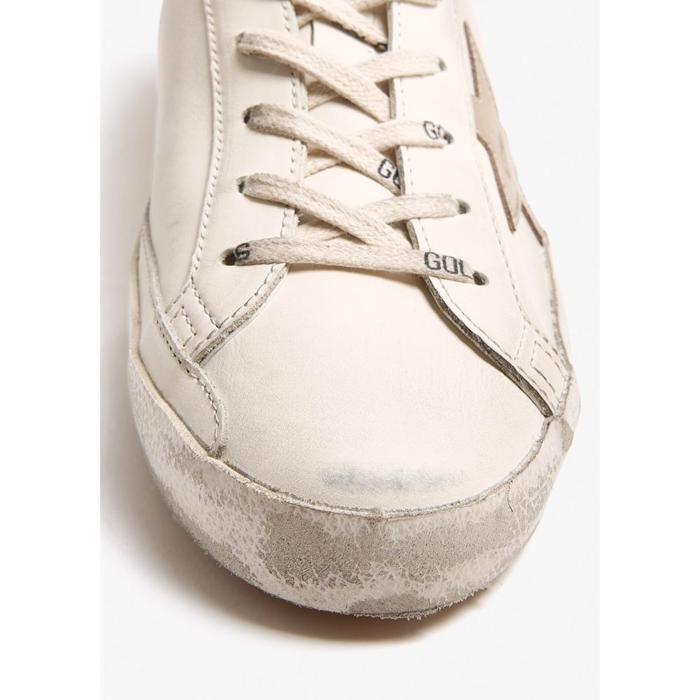 GOLDEN GOOSE Superstar Leather Low-Top Sneakers for Women