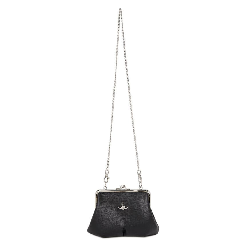 Vivienne Westwood Granny Frame Pearl Chain Crossbody Bag