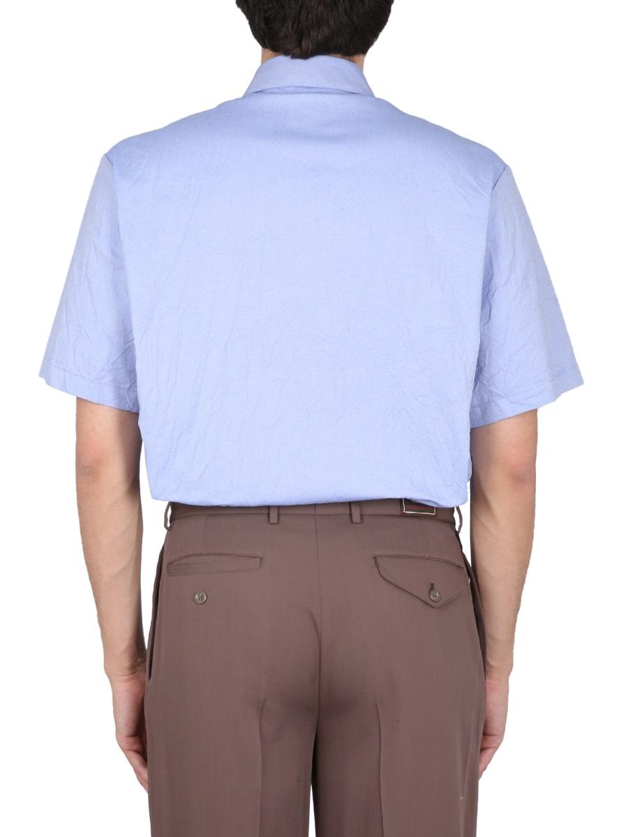 GUCCI Short Sleeve Shirt SS23 Black Cotton Men’s