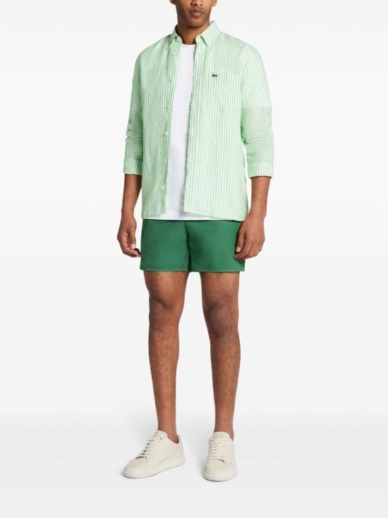 Lacoste Men’s Swim Shorts Navy Poly Drawstring Trunks MH6270S30 DOM