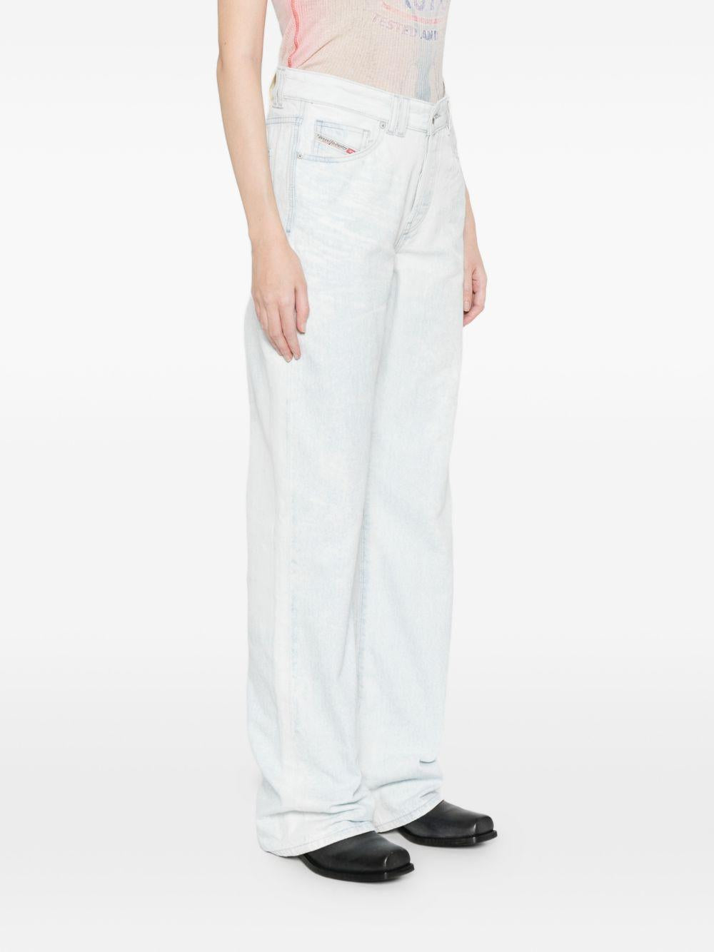 DIESEL Blue Denim Jeans Women’s Straight Leg Pants