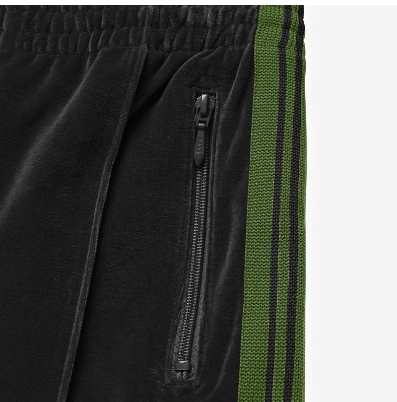 NEEDLES Men’s Classic Pants Long Trousers RW325 CBlack