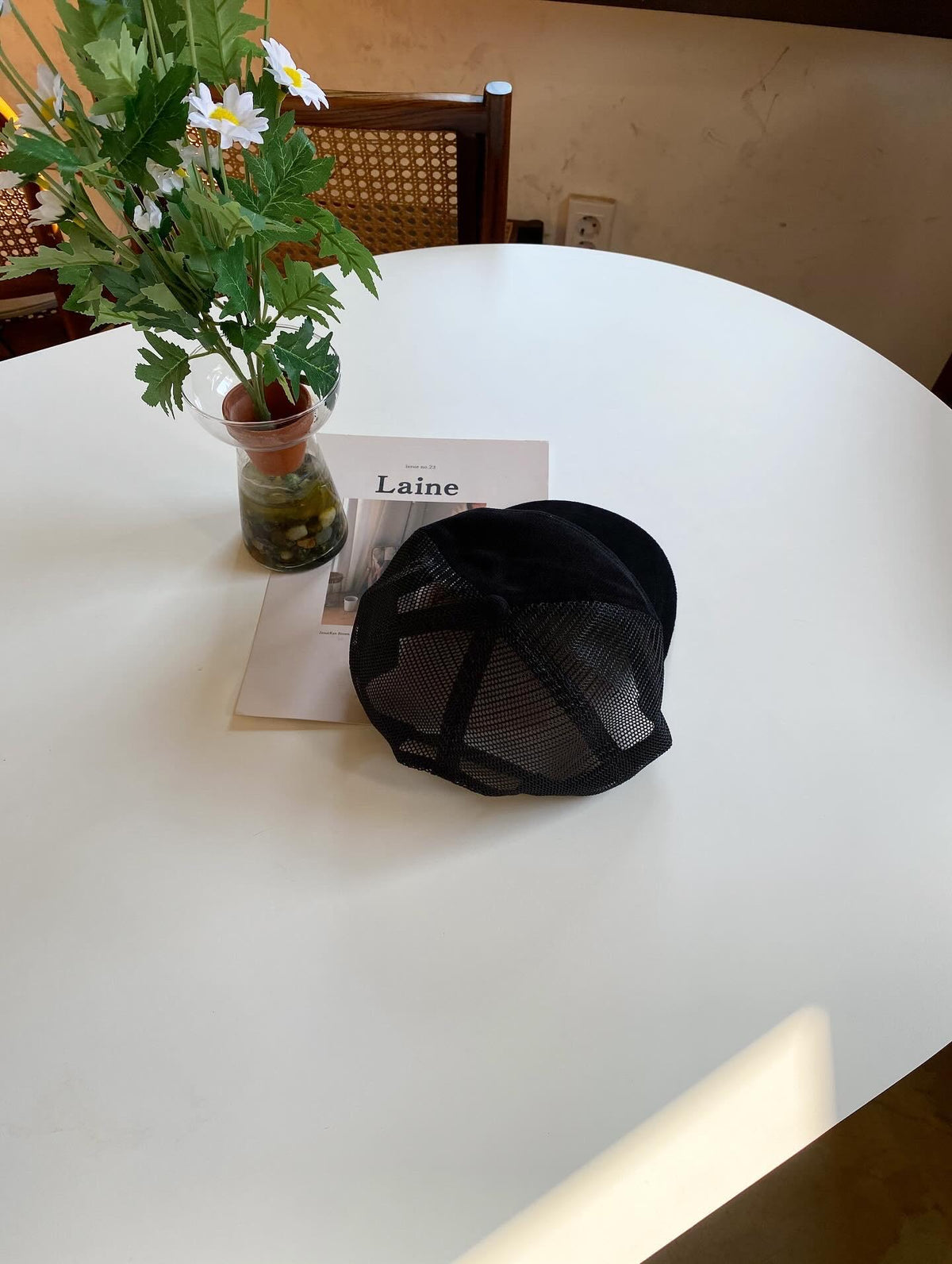 PEACEMINUSONE x 2025 MAMA Awards Mesh Black Baseball Cap