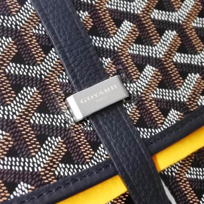 GOYARD Belvedere PM Crossbody Bag Black Leather BELVE3PMLTY01CG01P