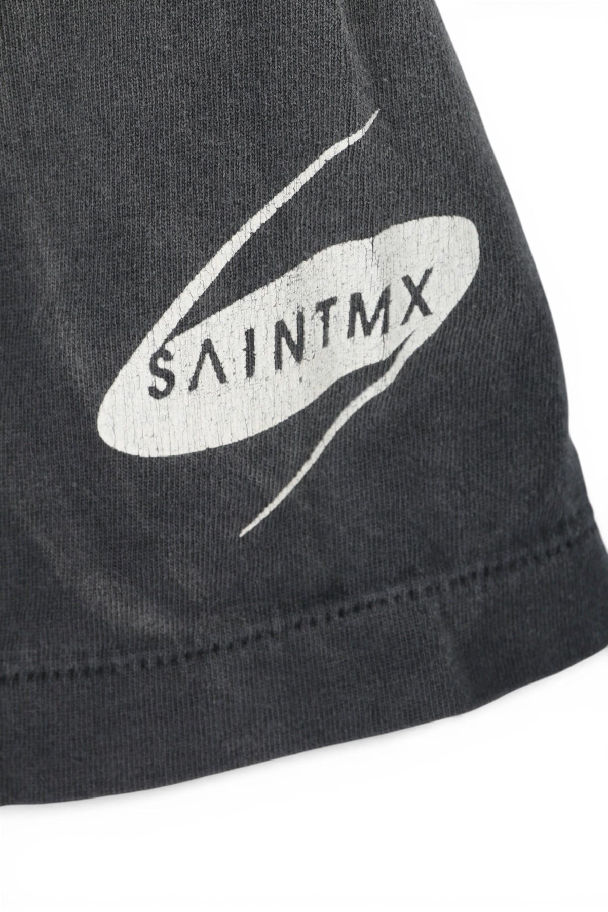 SAINT MICHAEL Furious 7 Graphic Short Sleeve T-Shirt Black