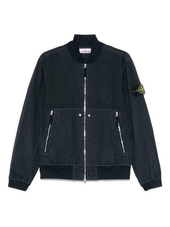 STONE ISLAND Nylon Metal Watro TC Econyl Jacket Black