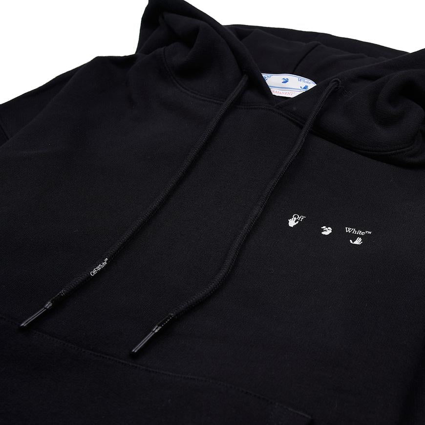 OFF WHITE Men's Caravaggio Painting Over Hoodie OMBB037C99FLE0041001