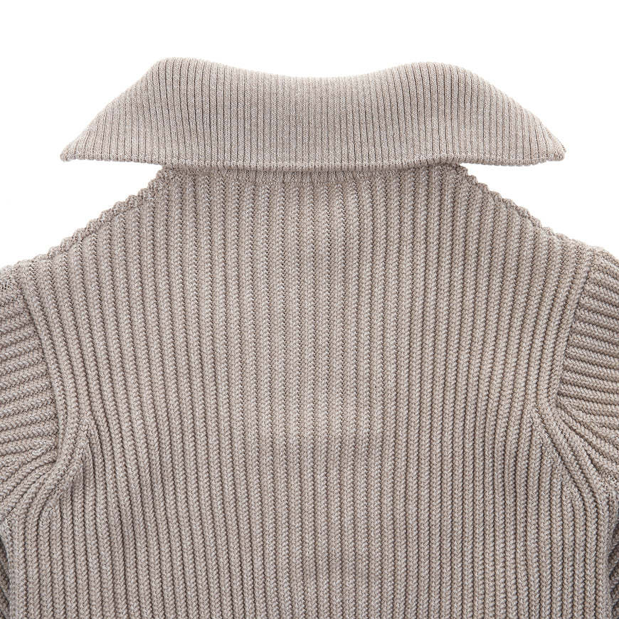 AMI Men's Wool Half Zip Knit Sweater HKS600 027 250 1