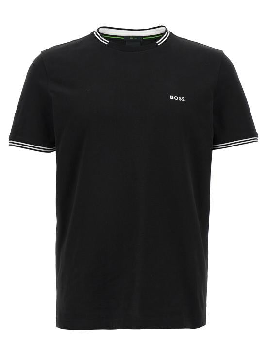 HUGO BOSS Black Short Sleeve T-Shirt for Men