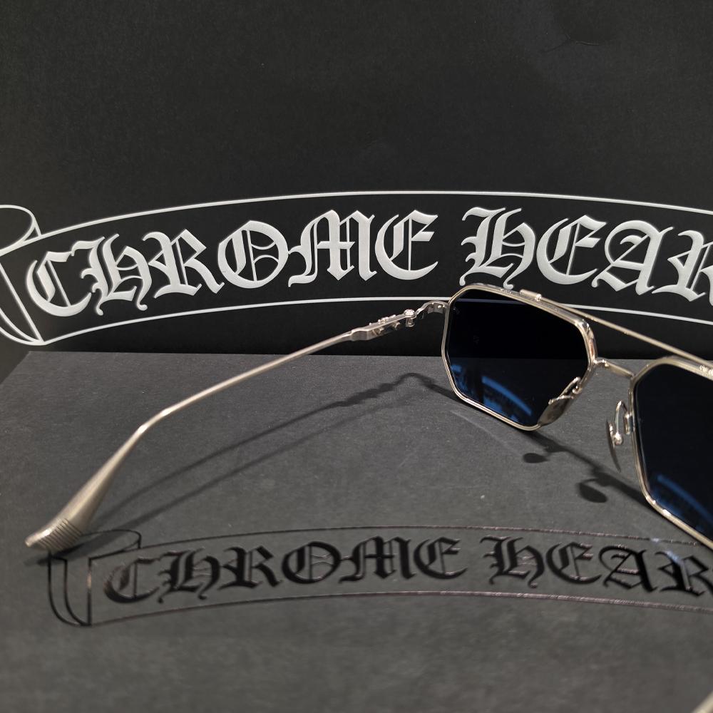 Chrome Hearts Punk Silver-Tone Sunglasses Glasses
