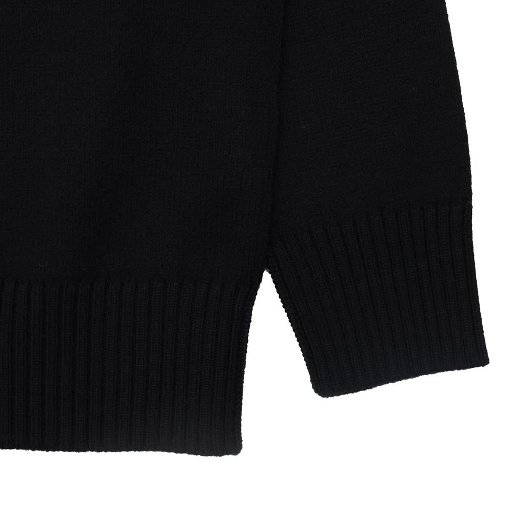 AMI Big Heart Logo Unisex Crewneck Knit Sweater