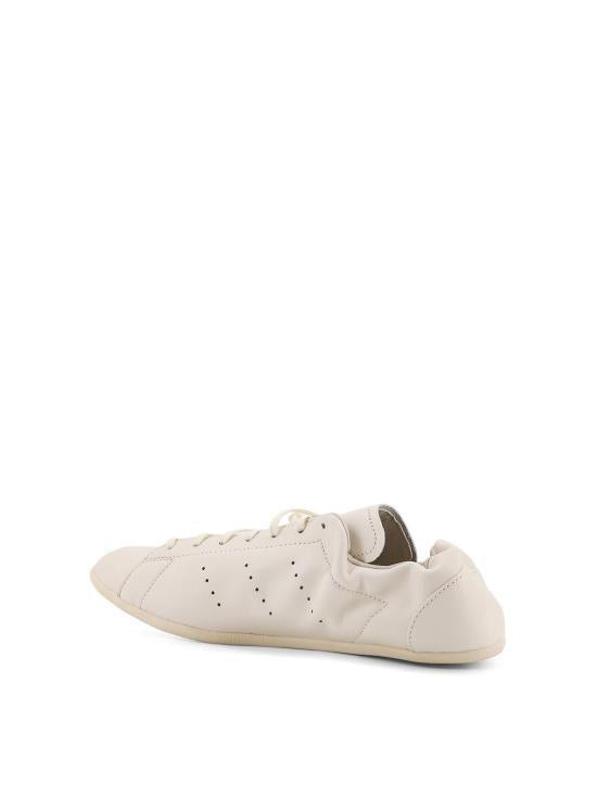 Y-3 White Leather Sneakers Men's Shoes KJ2390 DOM