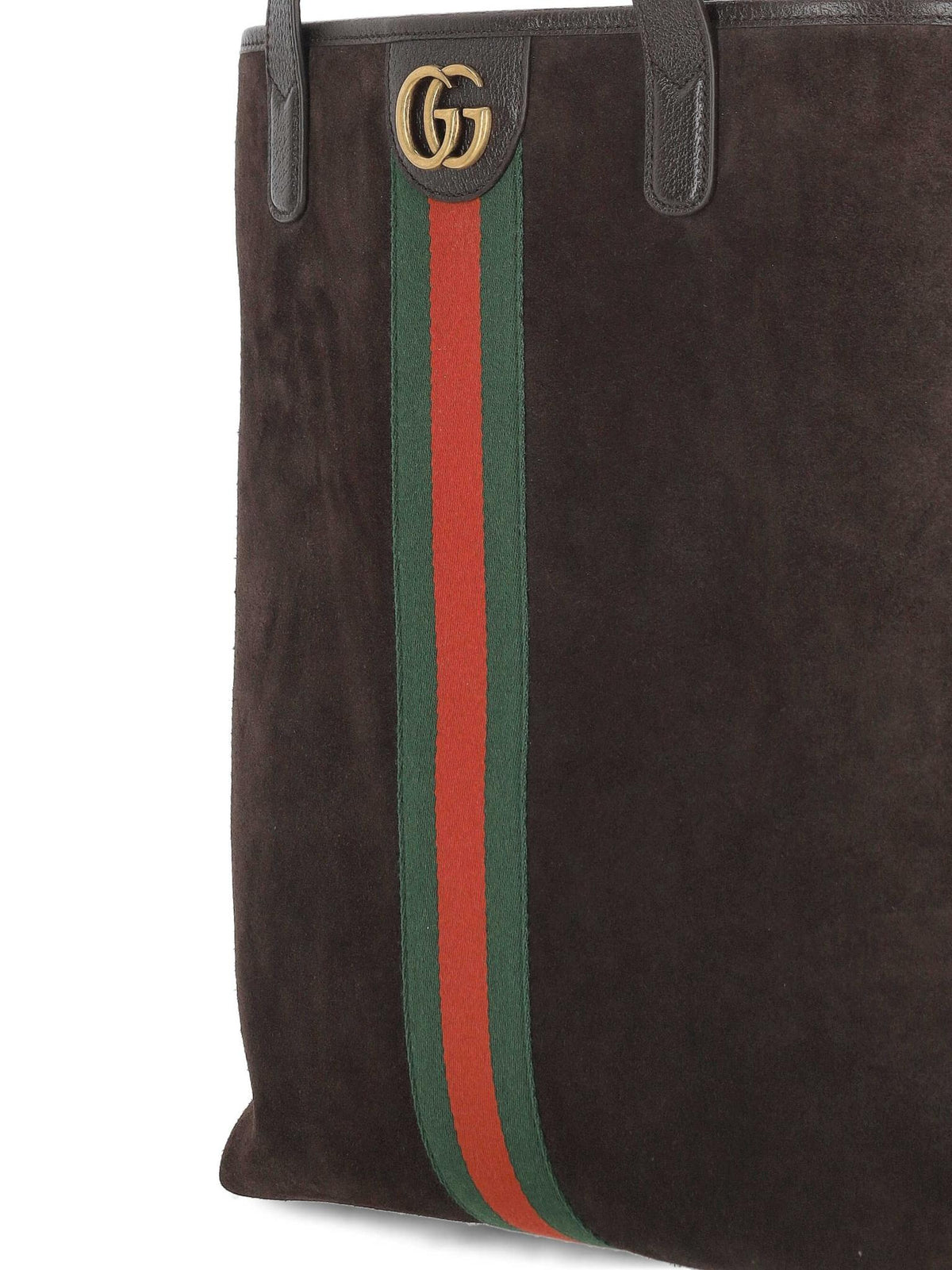 GUCCI Brown Leather Tote Bag for Men
