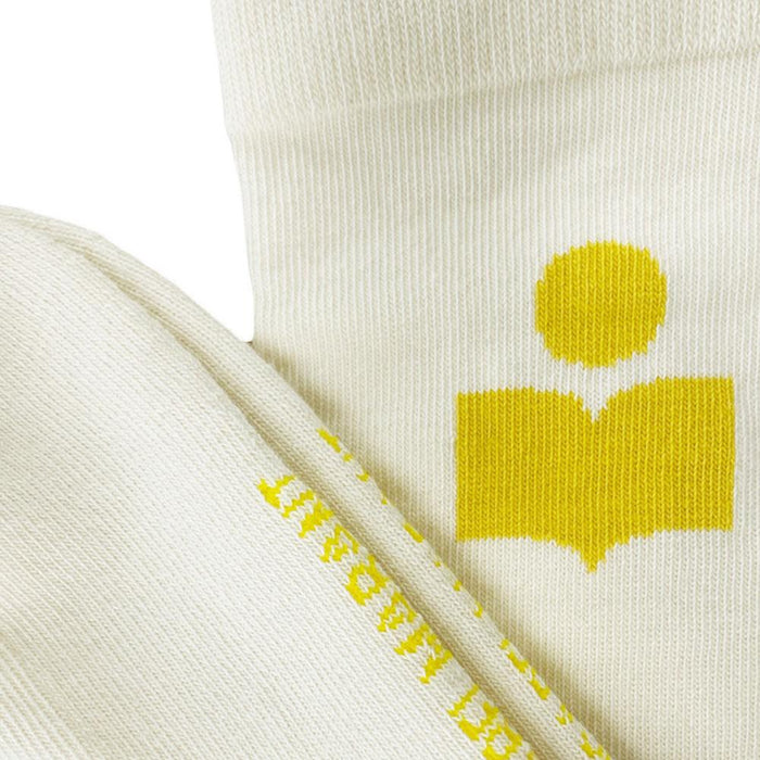 Isabel Marant SILOKI Logo Mid Crew Socks