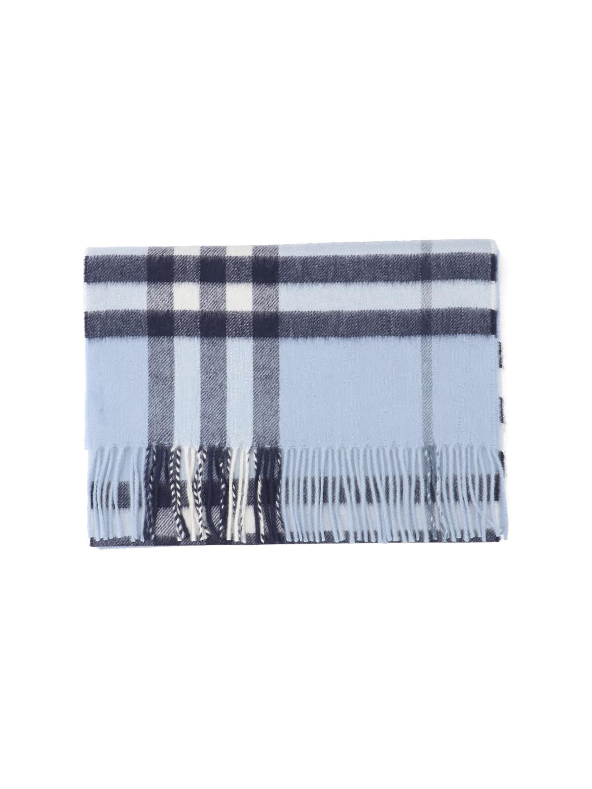 BURBERRY Check Wool Scarf