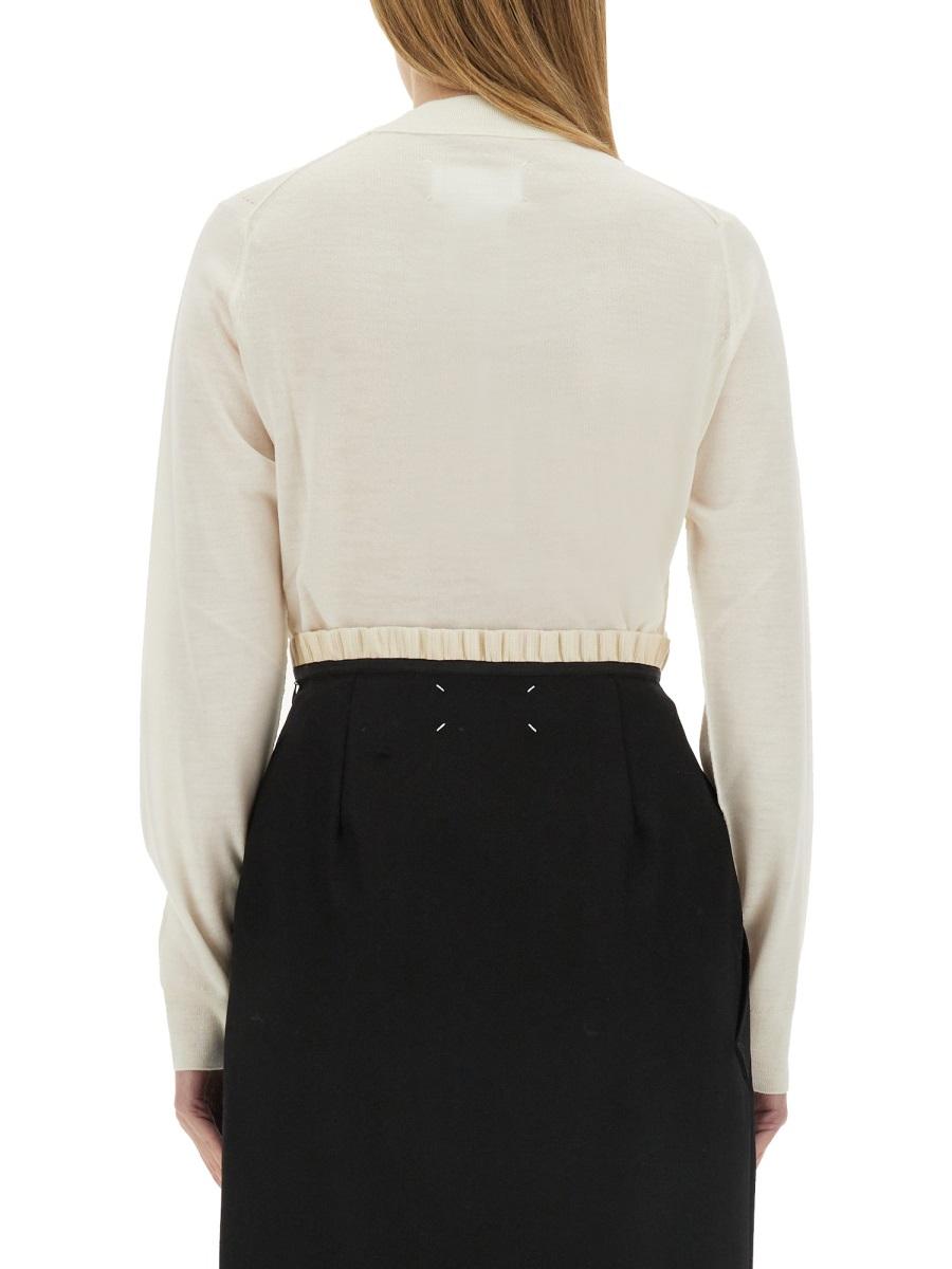 Maison Margiela Gray Cotton Crewneck Sweatshirt for Women