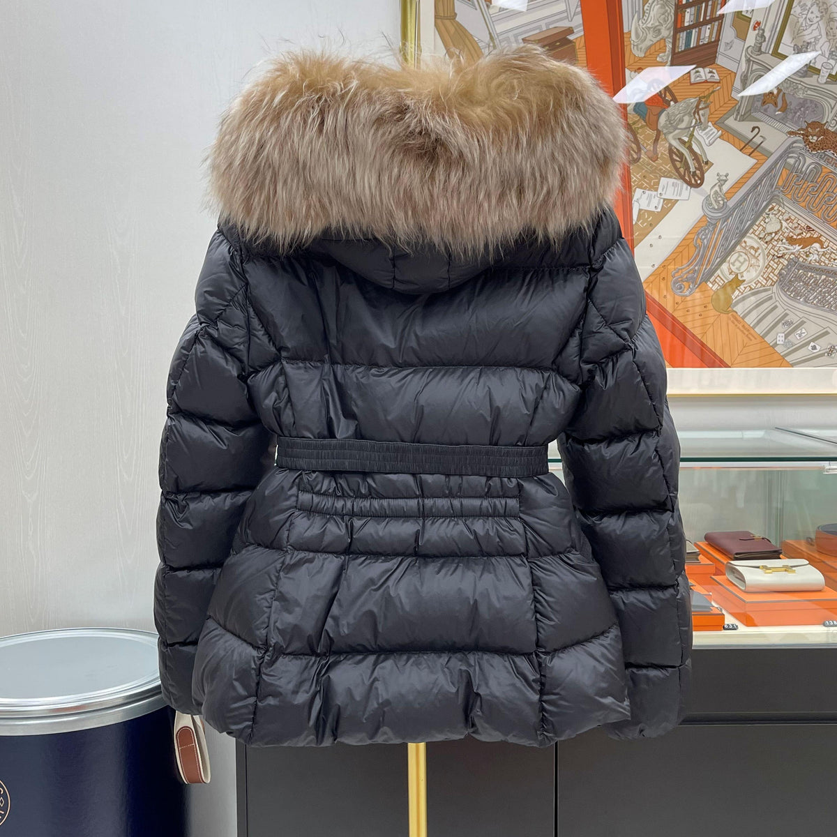 Moncler BOED Short Down Puffer Jacket Black