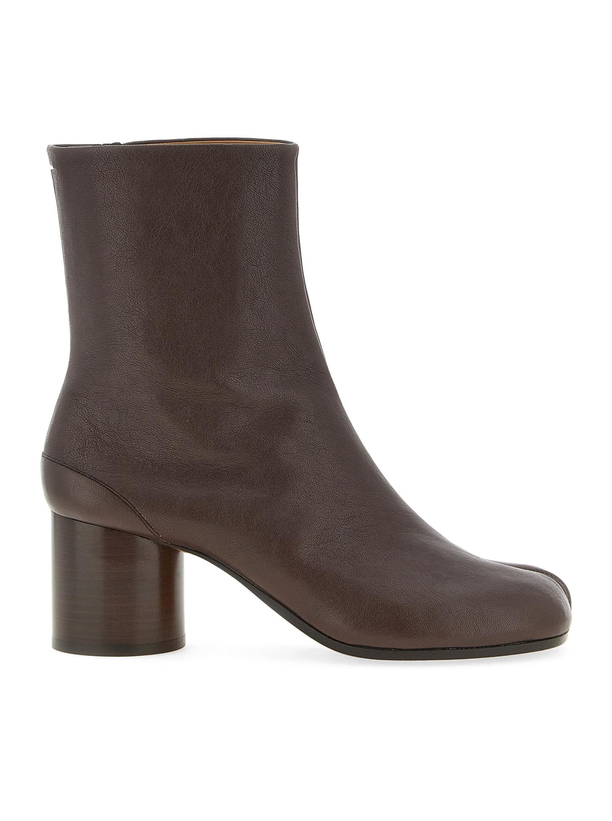 Maison Margiela Moka Leather Ankle Boots