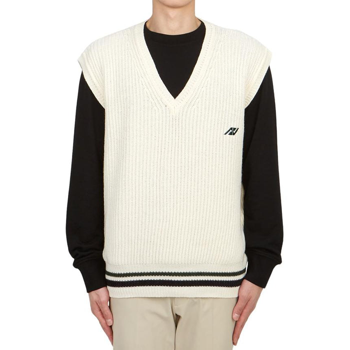 AUTRY Men’s Knit Vest White