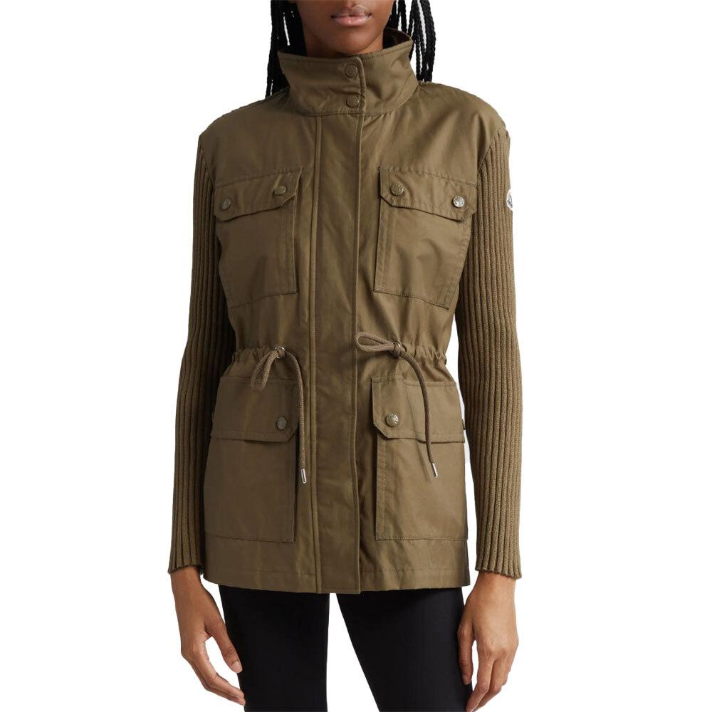 Moncler Women’s Anorak Windbreaker Jacket Cardigan Navy