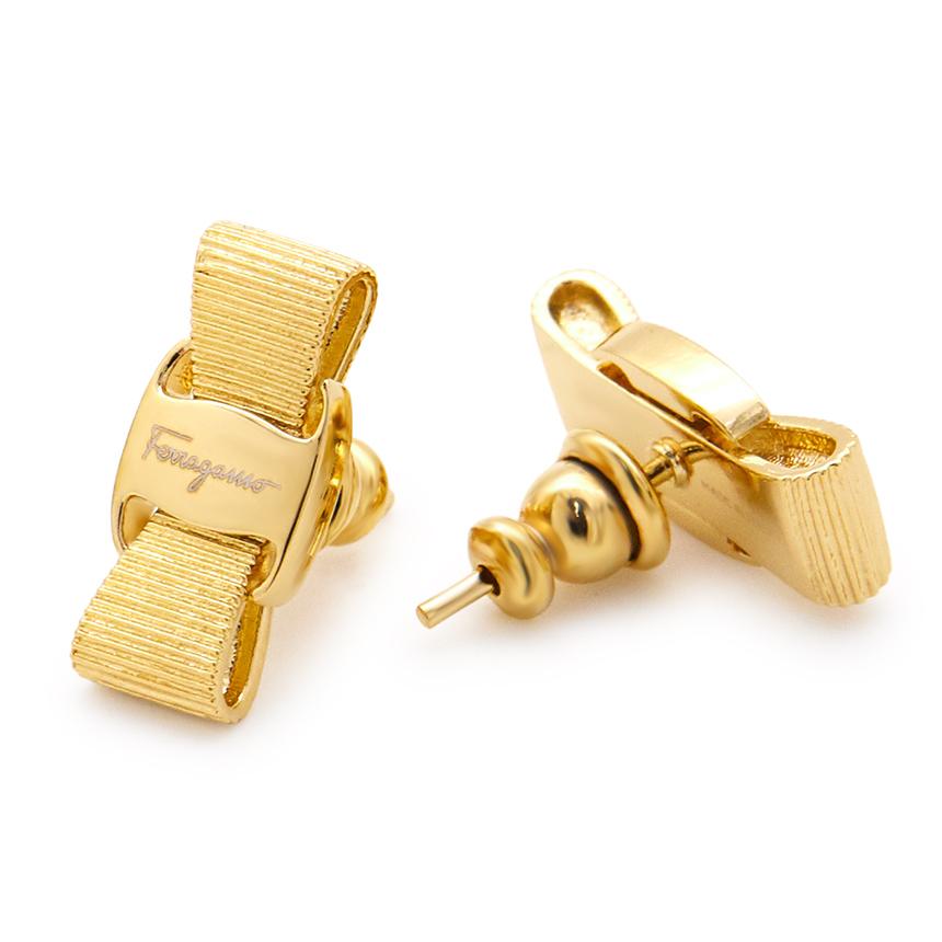 Ferragamo Vara Bow Women's Earrings 76 0546 001 0998984