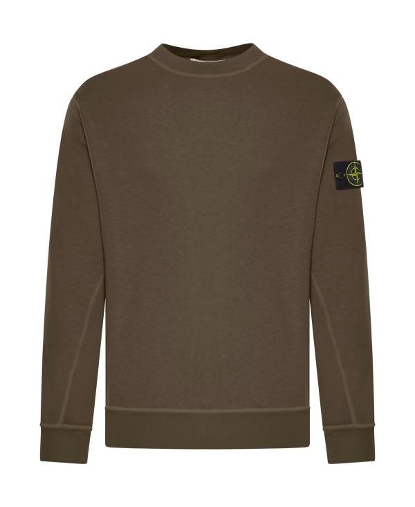 STONE ISLAND Old Effect Malfile Fleece Sweatshirt Men’s V0154 S0060