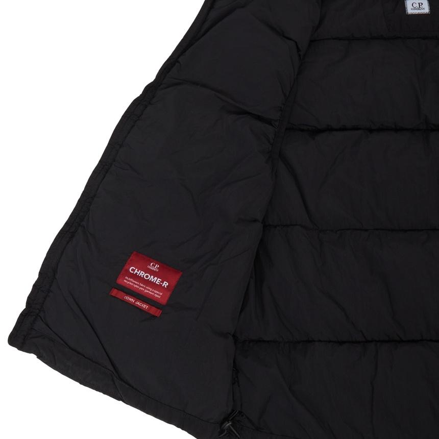 CP Company Black Down Puffer Vest Men’s Outerwear