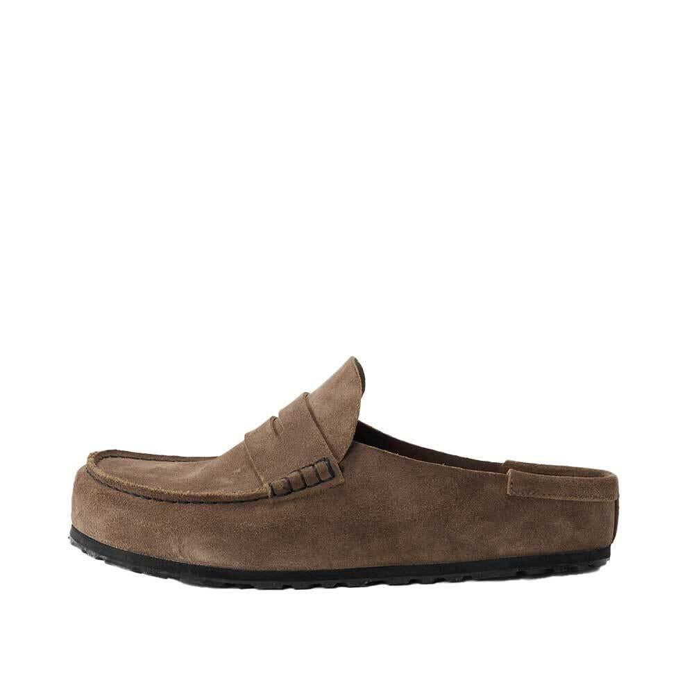 Birkenstock Naples Wrapped Men's Slippers Navy