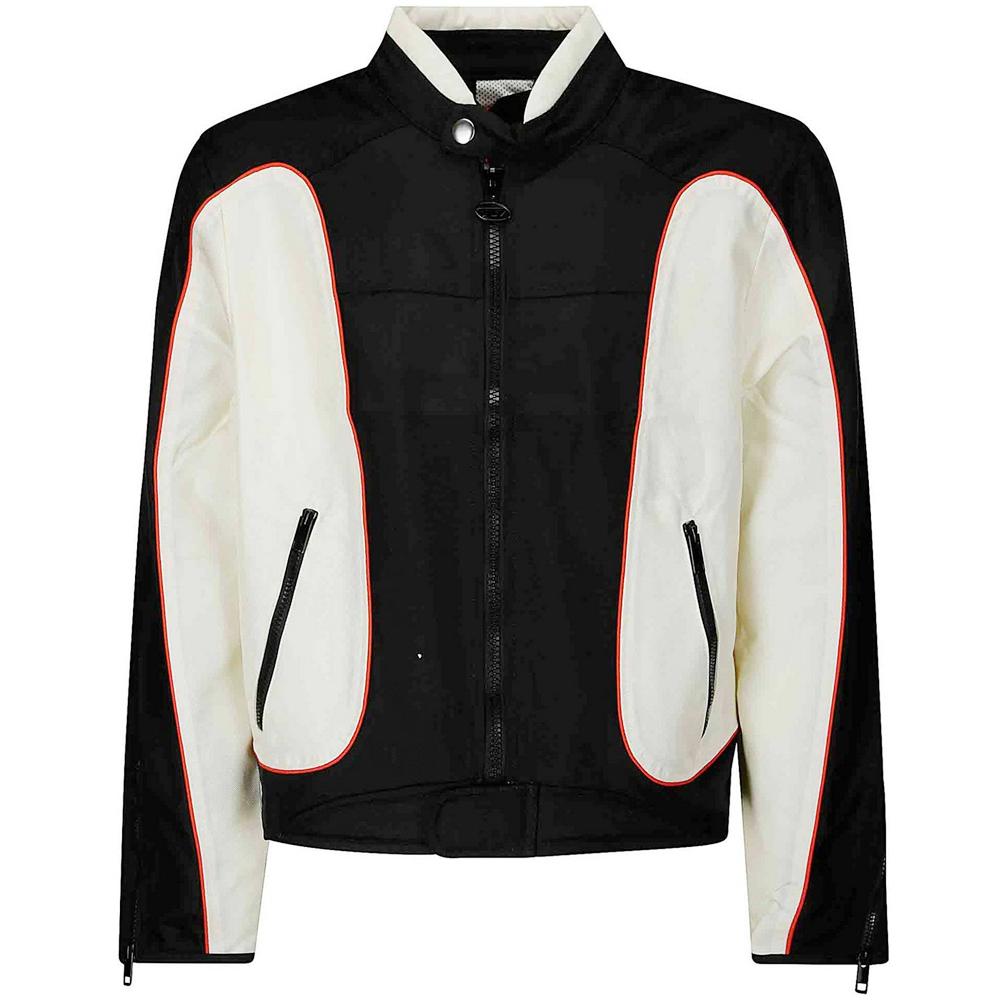 DIESEL Biker Leather Jacket for Men A17369 0PDAI 9XX