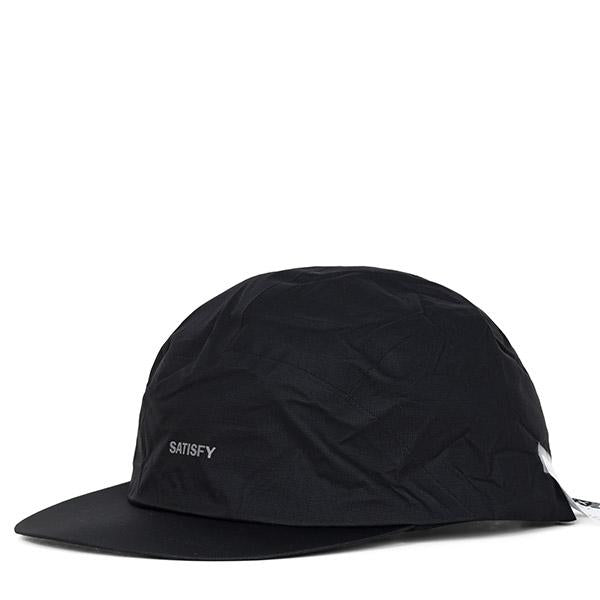 SATISFY Black Pertex 3L Rain Baseball Cap