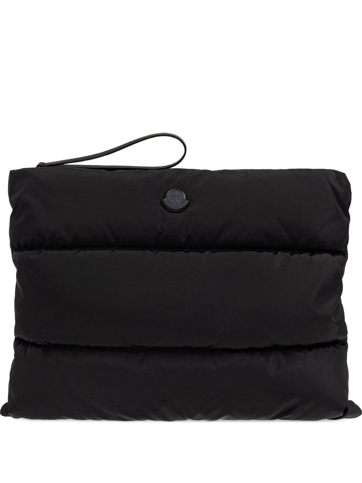 Moncler Black Nylon Pouch for Men