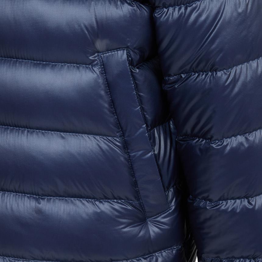 Moncler Puffer Jacket Forzo Men Blue Down Coat