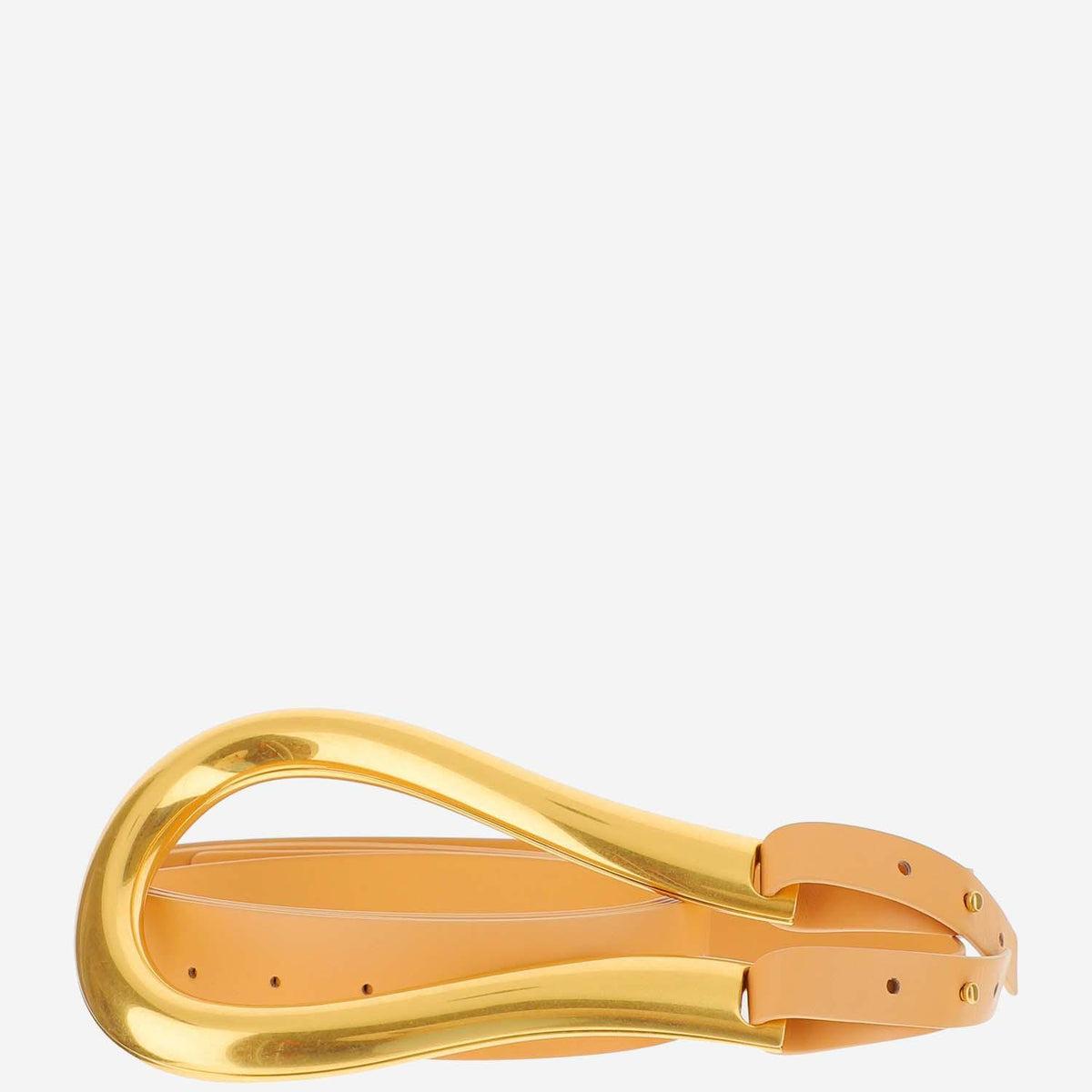 Bottega Veneta Black Leather Belt