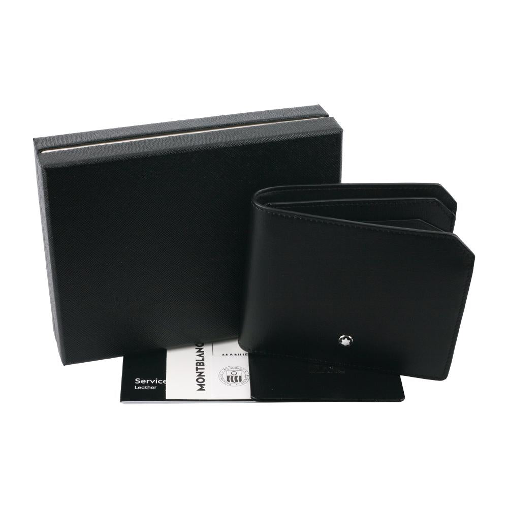 Montblanc Meisterstück Black Leather Bifold Wallet